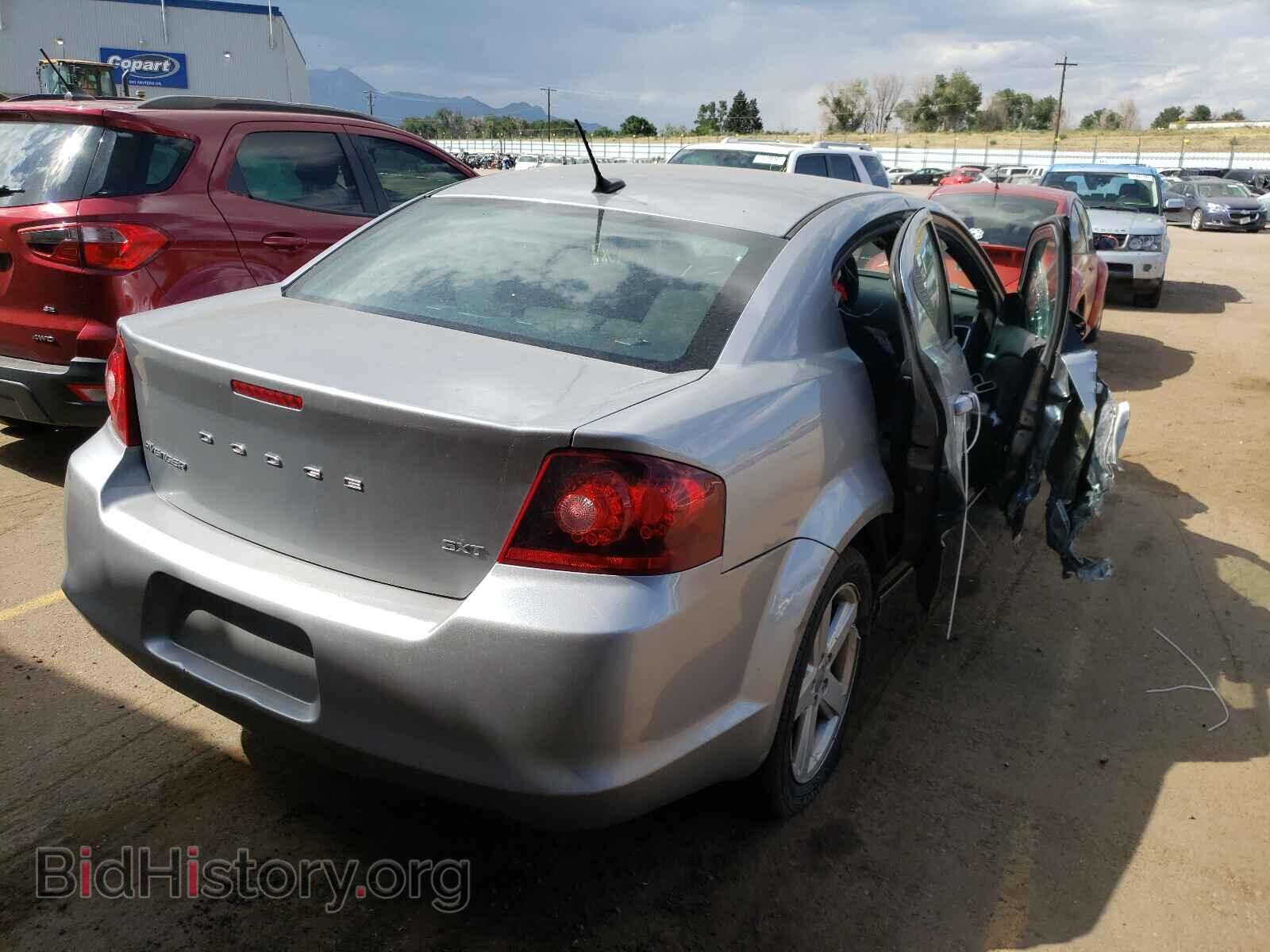 2013 DODGE AVENGER - VIN: 1C3CDZCB9DN707906 - Фото 4