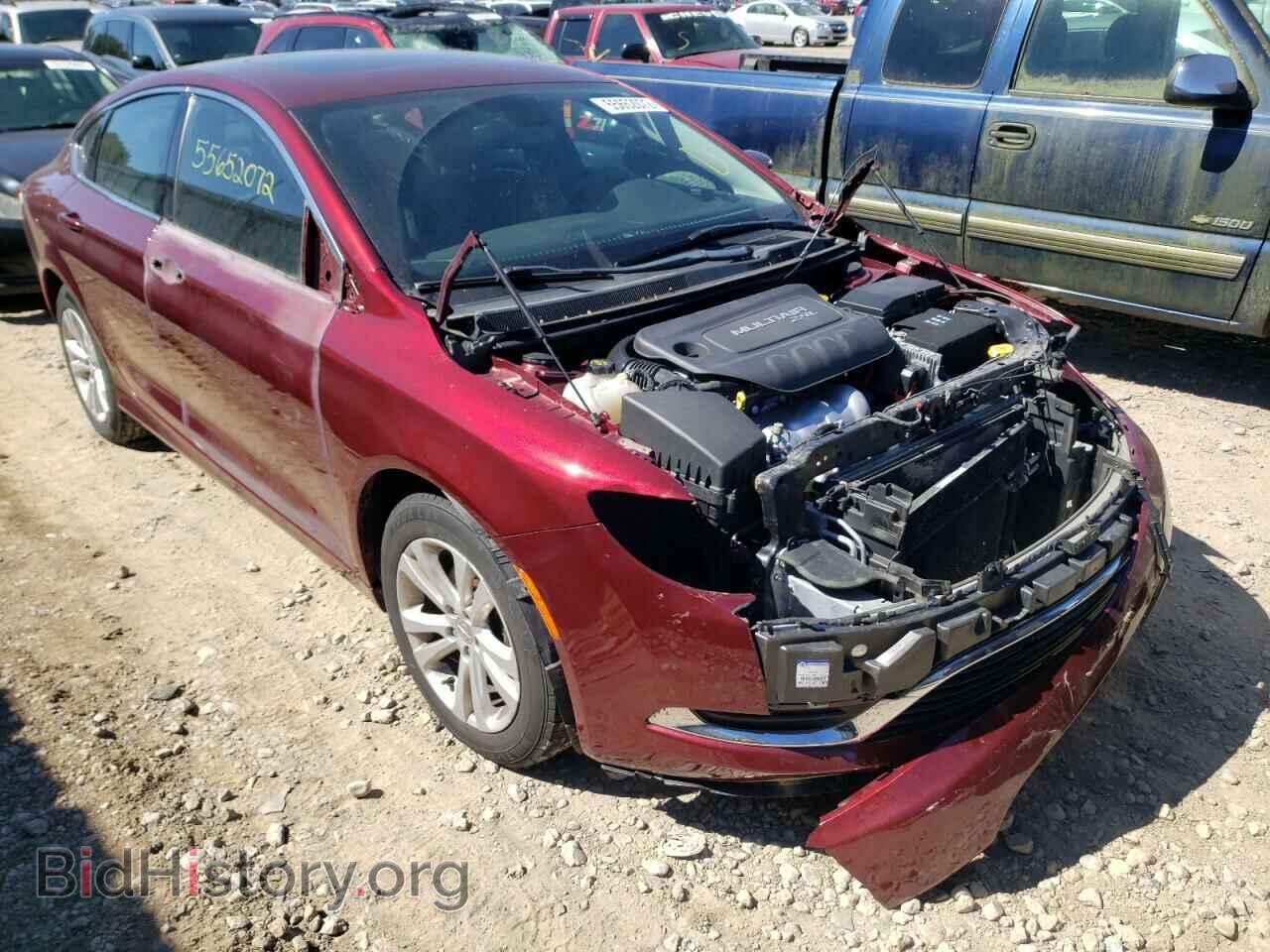 Фотография 1C3CCCABXGN149376 - CHRYSLER 200 2016