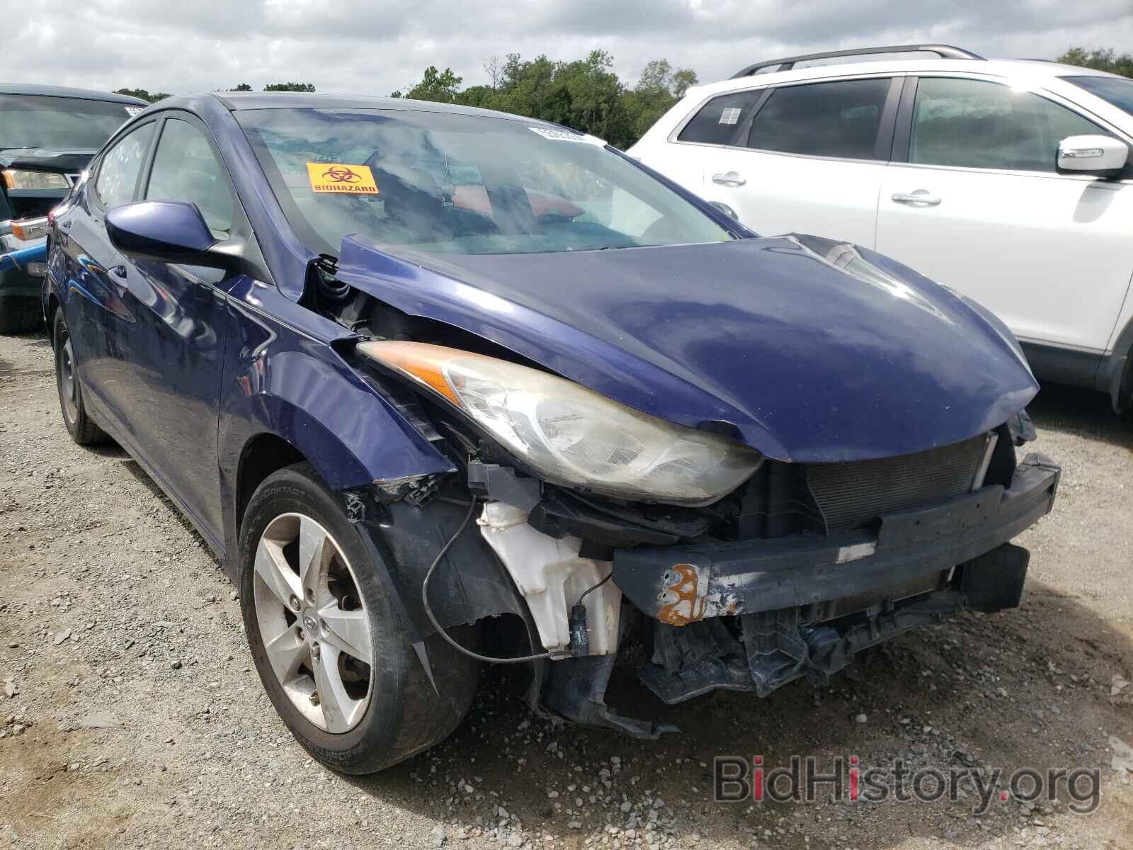 Photo 5NPDH4AE7DH272596 - HYUNDAI ELANTRA 2013