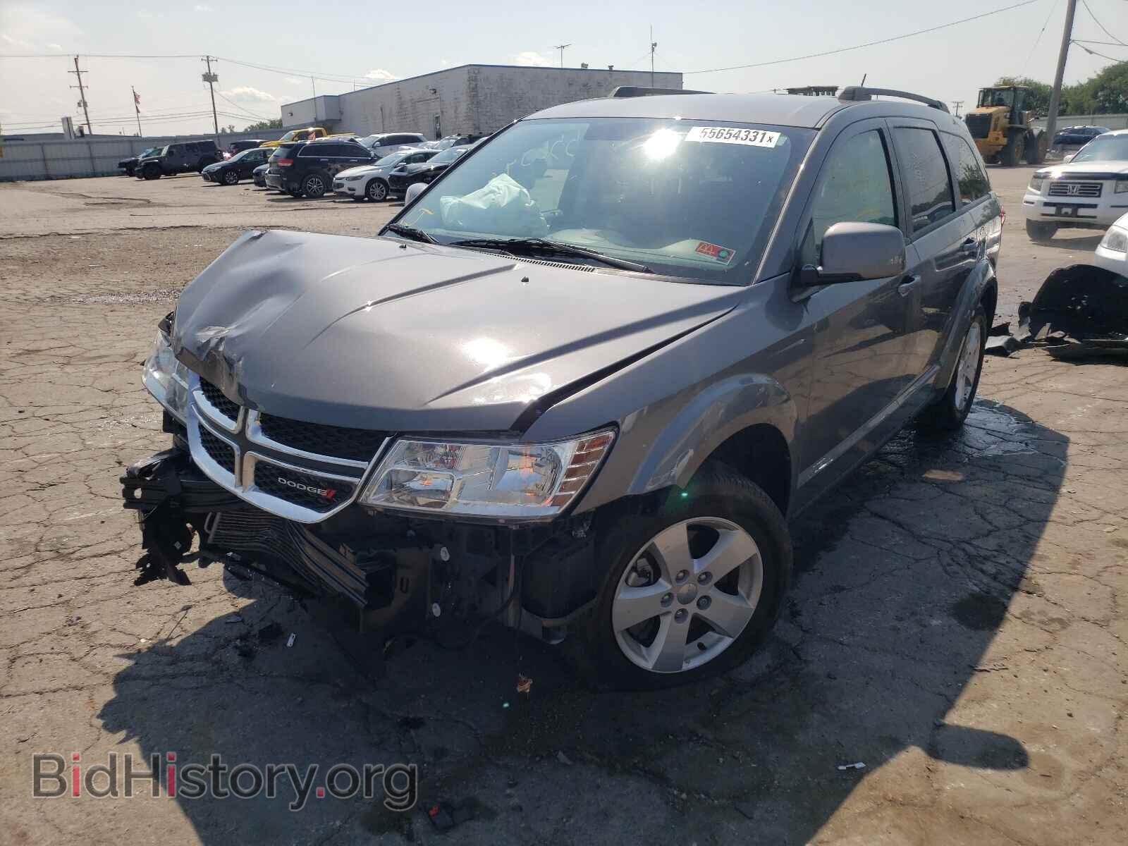 2012 DODGE JOURNEY - VIN: 3C4PDCBGXCT361452 - Фото 2