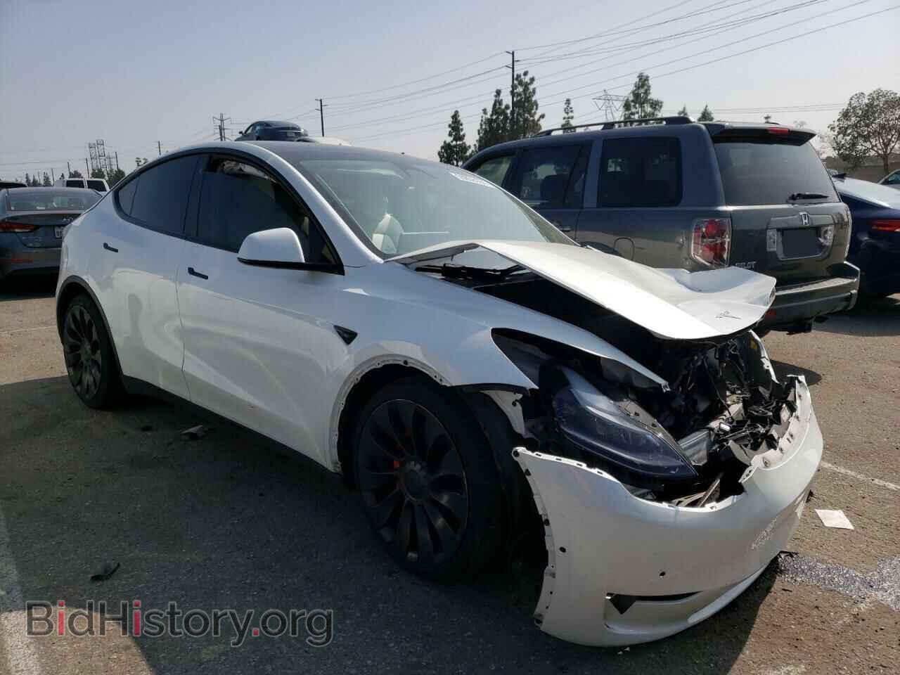 2022 TESLA MODEL Y - VIN: 7SAYGDEF7NF405660 - Фото 4