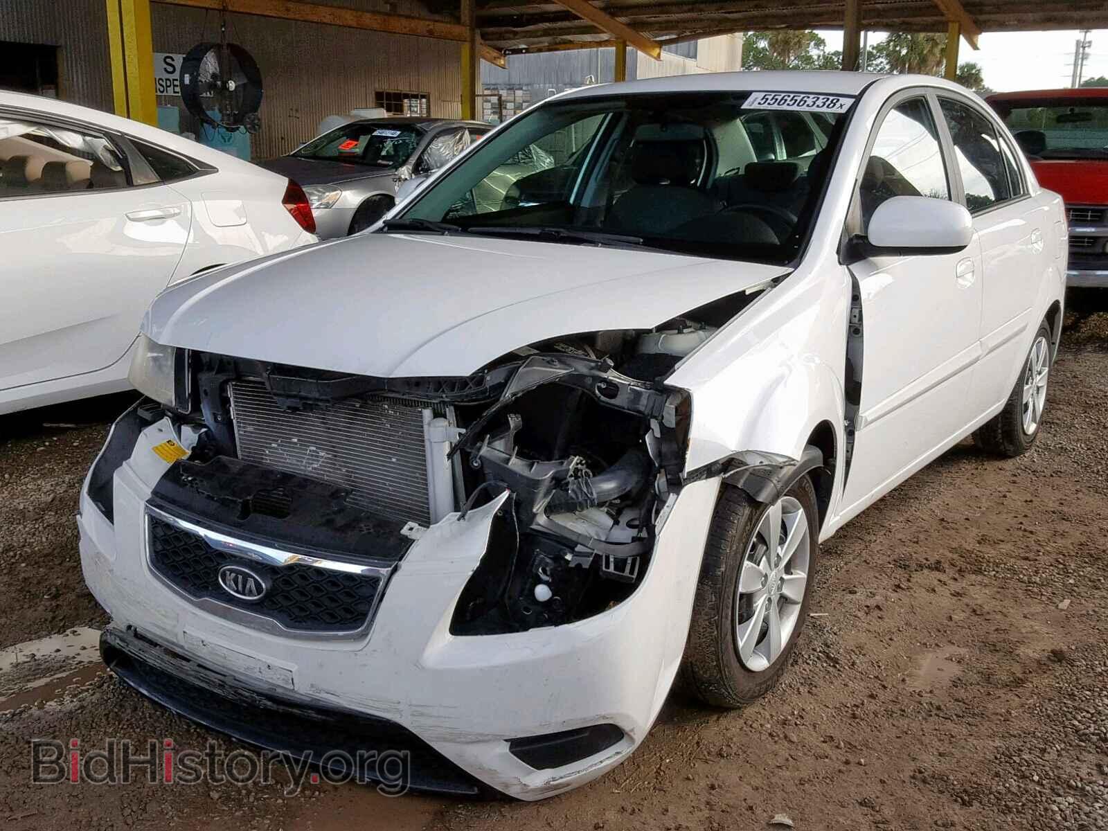 2011 KIA RIO BASE - VIN: KNADH4A34B6912895 - Фото 2