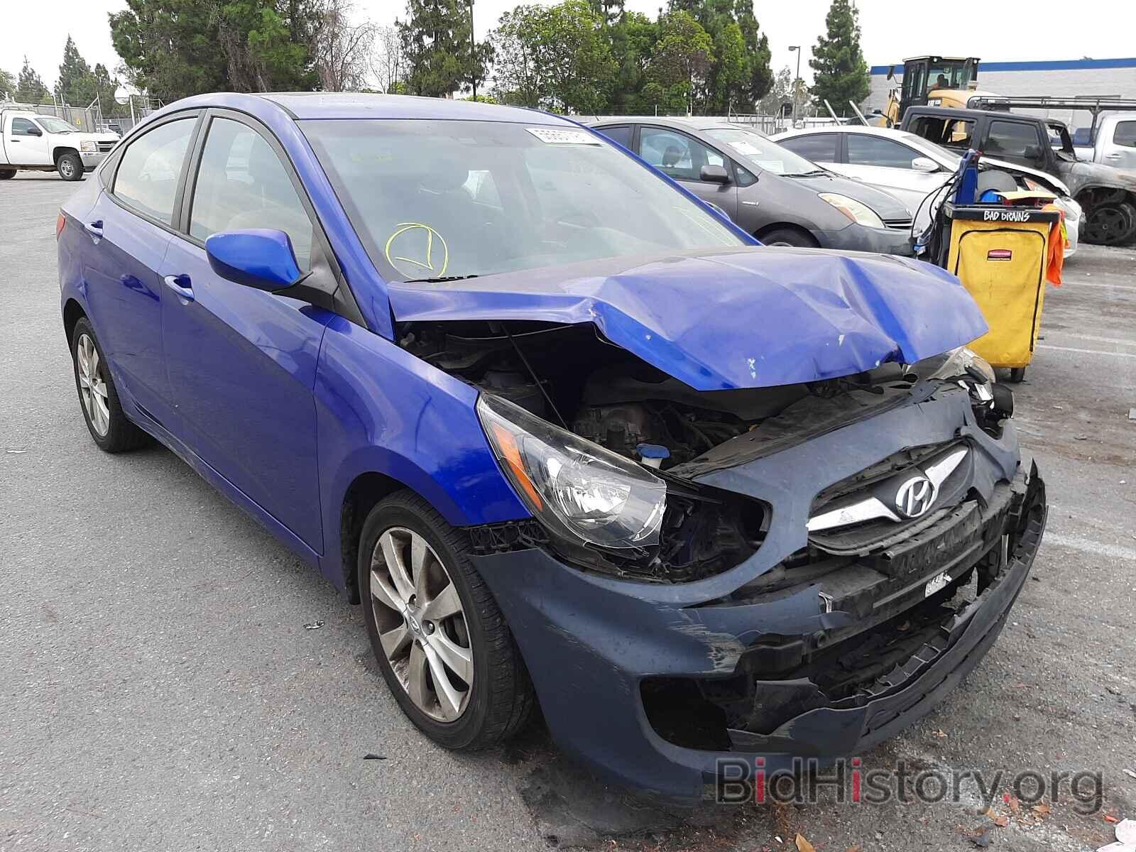 Photo KMHCU4AE8DU284166 - HYUNDAI ACCENT 2013