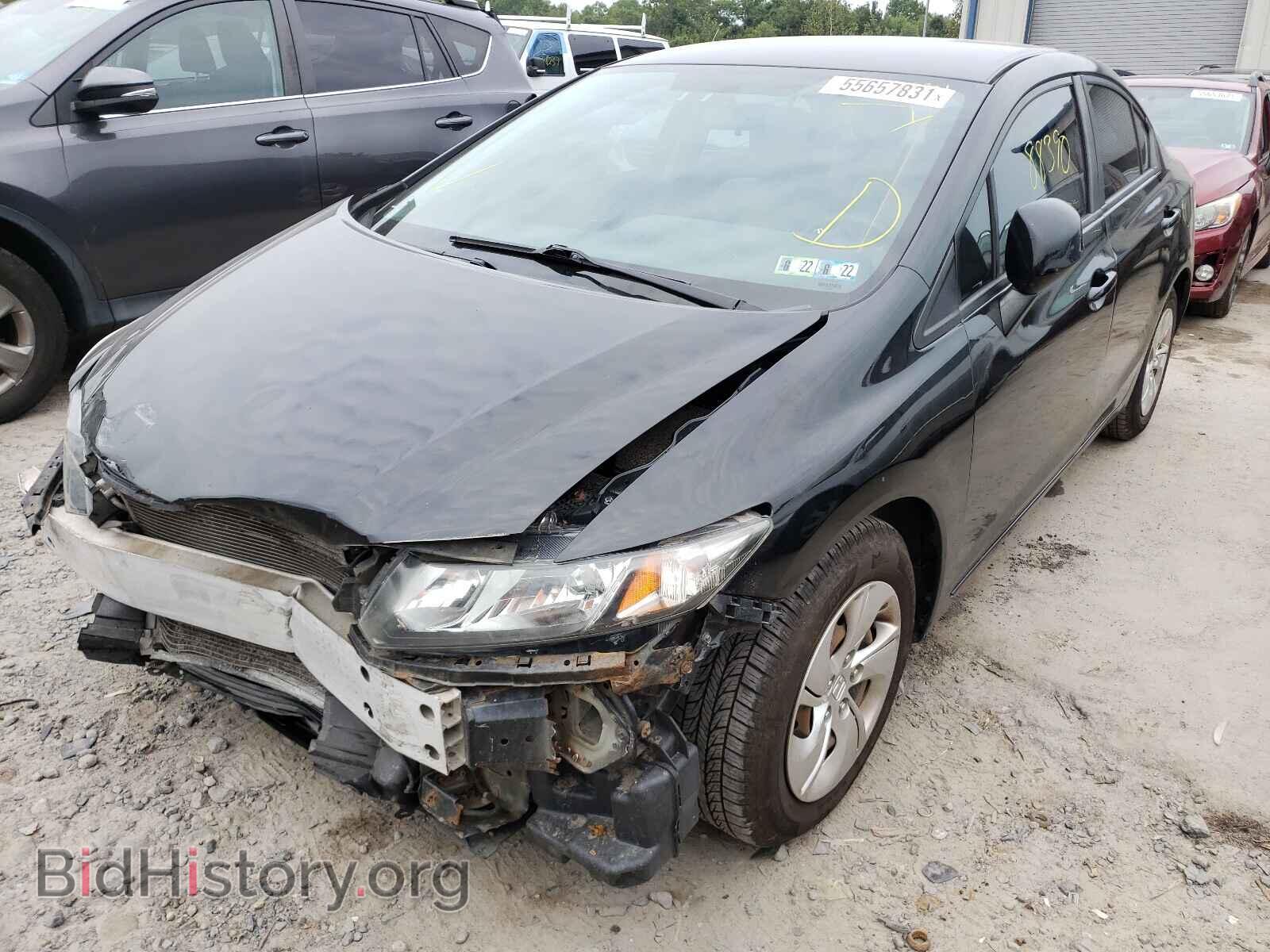2013 HONDA CIVIC - VIN: 19XFB2F54DE231662 - Фото 2