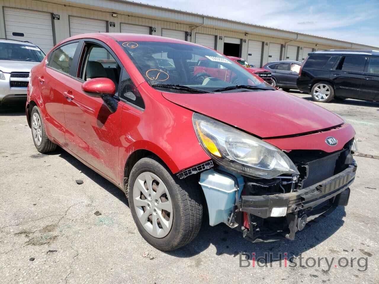 Photo KNADM4A30D6284137 - KIA RIO 2013