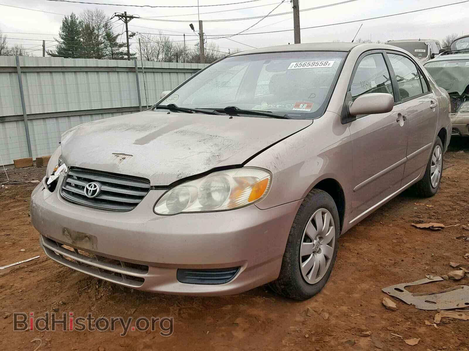 2003 TOYOTA COROLLA - VIN: 2T1BR32E43C058048 - Фото 2