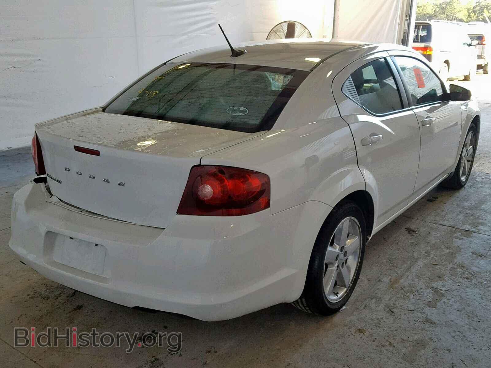2013 DODGE AVENGER - VIN: 1C3CDZABXDN742411 - Фото 4