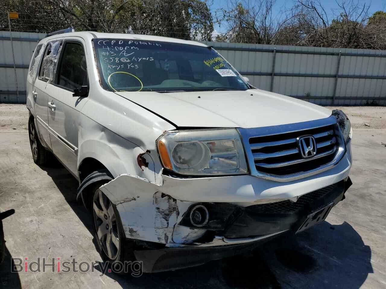 Photo 5FNYF3H99EB001503 - HONDA PILOT 2014