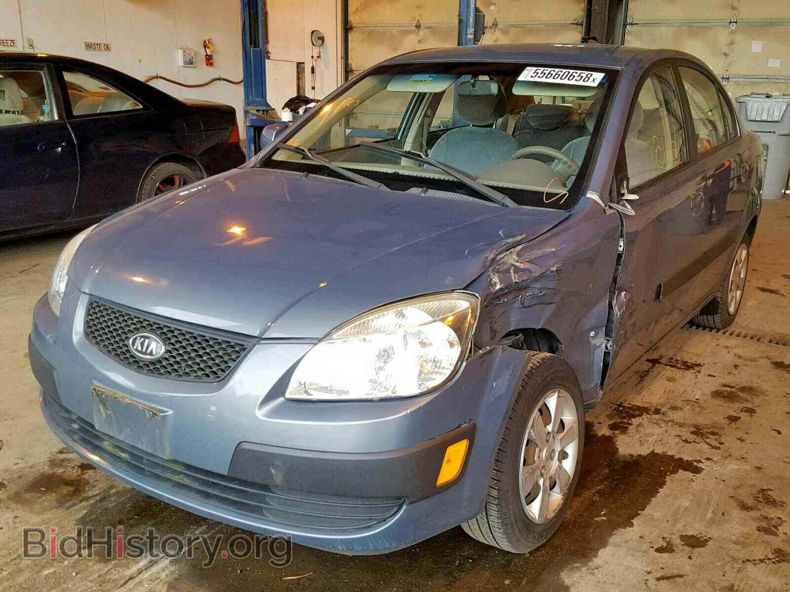 2007 KIA RIO BASE - VIN: KNADE123576280969 - Фото 2