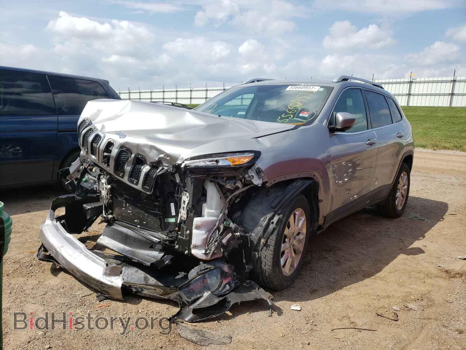 2015 JEEP CHEROKEE - VIN: 1C4PJMDB3FW771735 - Фото 2