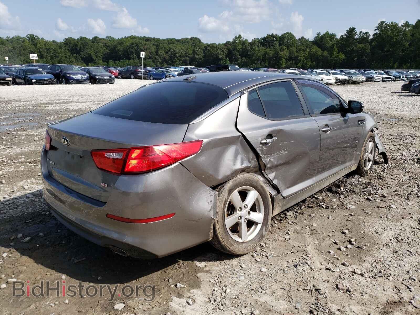 2015 KIA OPTIMA - VIN: 5XXGM4A79FG482996 - Фото 4