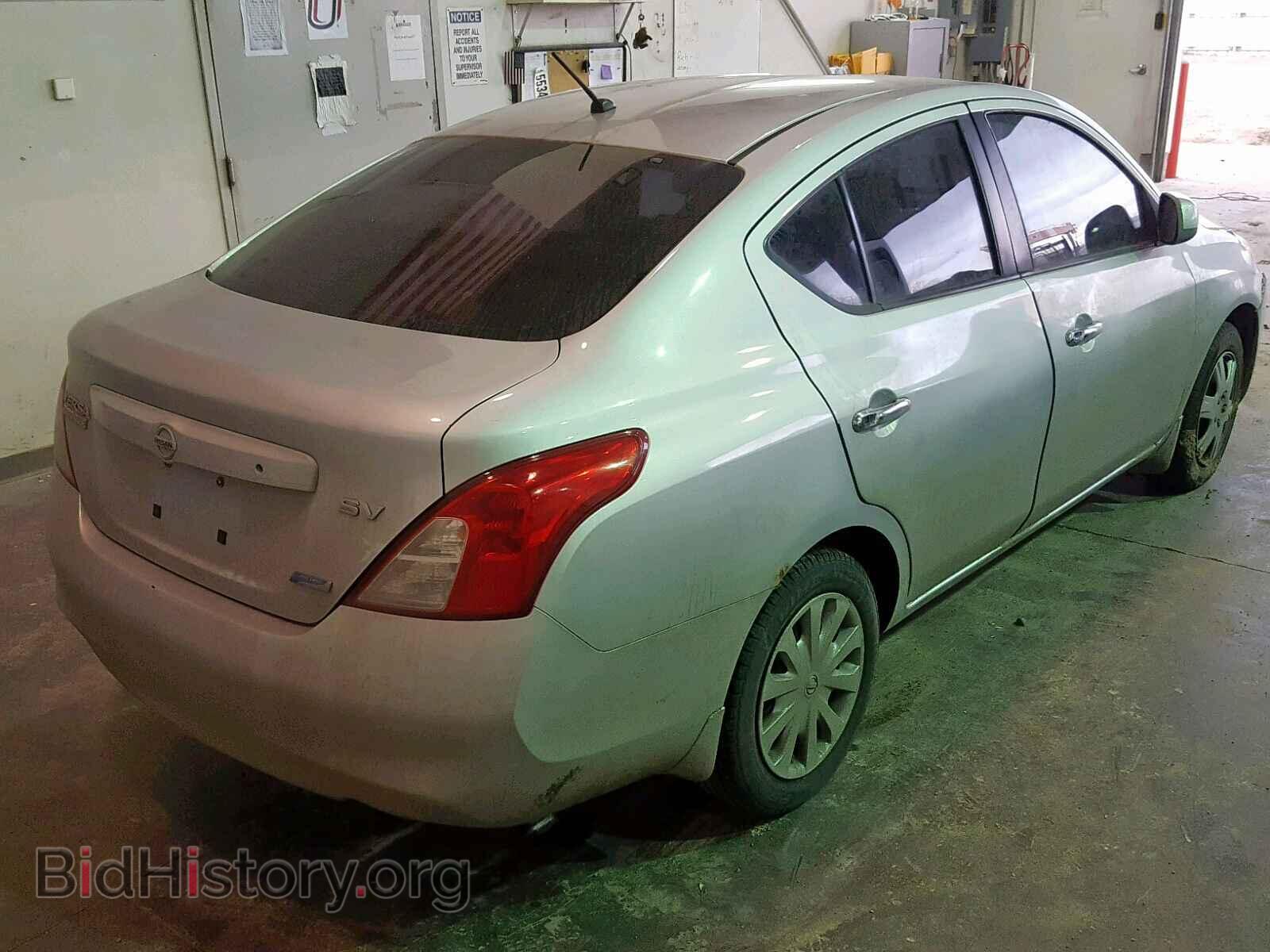 2012 NISSAN VERSA - VIN: 3N1CN7AP4CL905242 - Фото 4