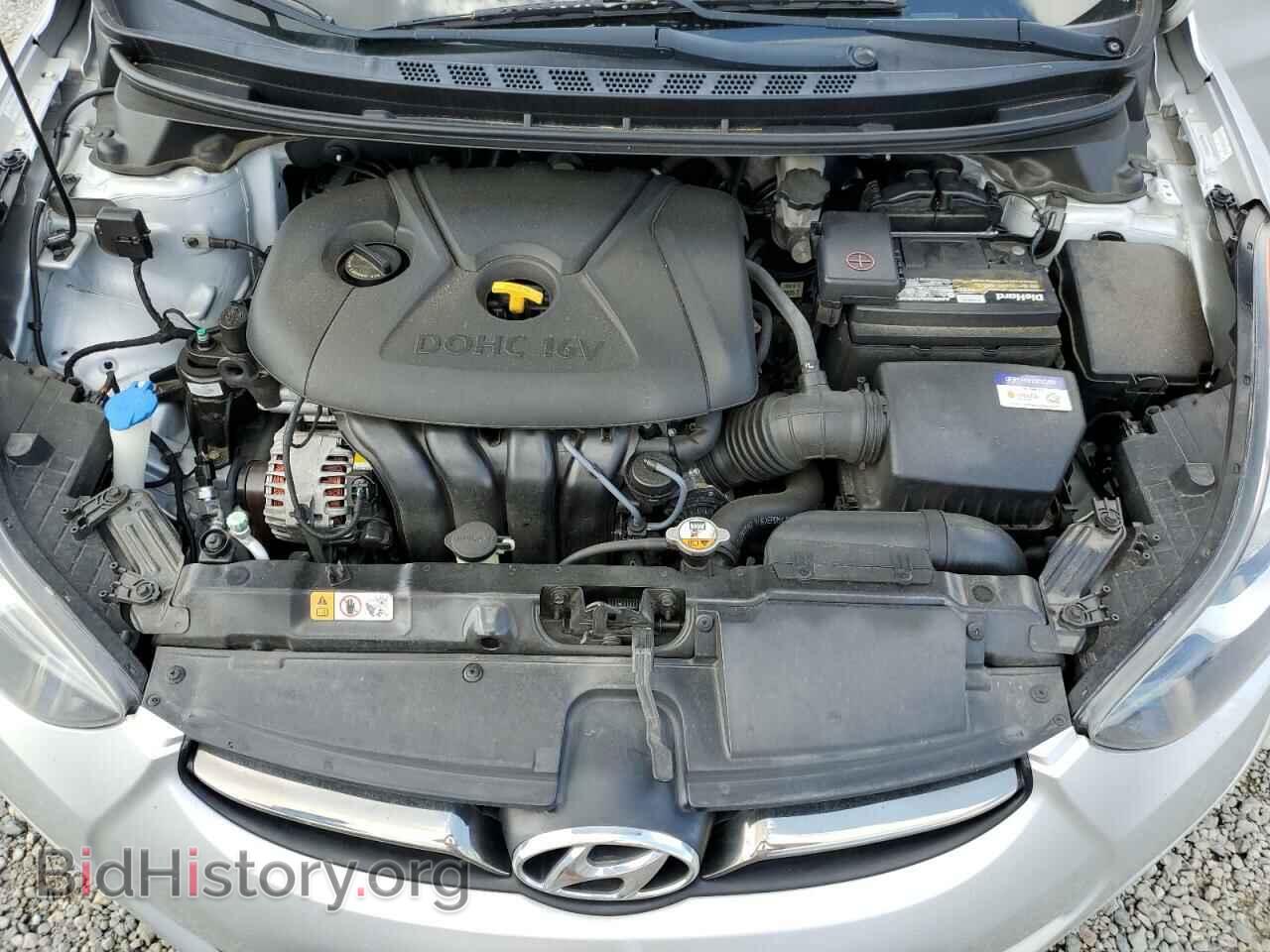 2012 HYUNDAI ELANTRA - VIN: KMHDH4AEXCU280224 - Фото 11