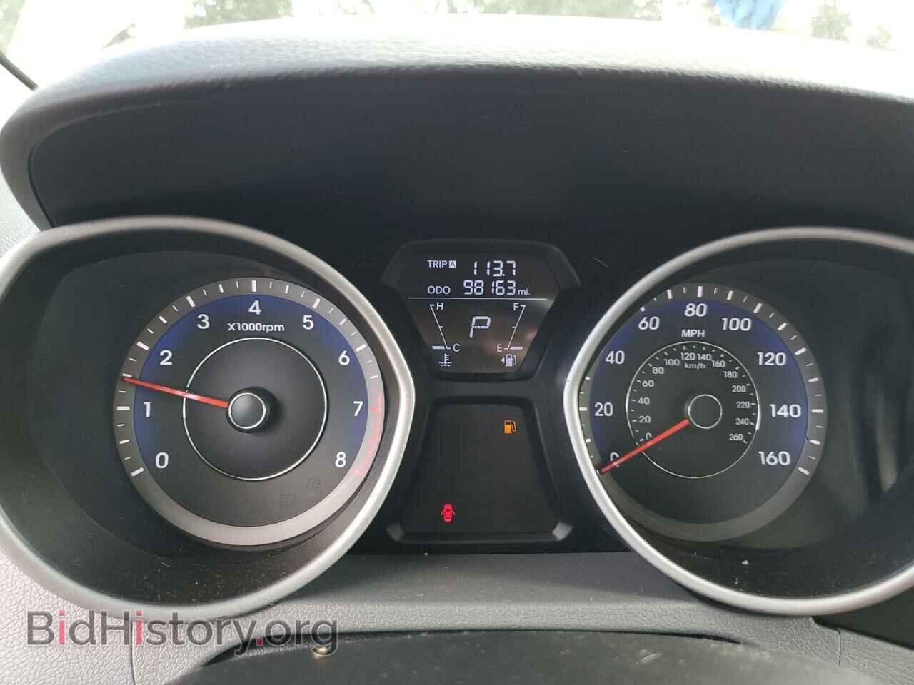 2012 HYUNDAI ELANTRA - VIN: KMHDH4AEXCU280224 - Фото 9