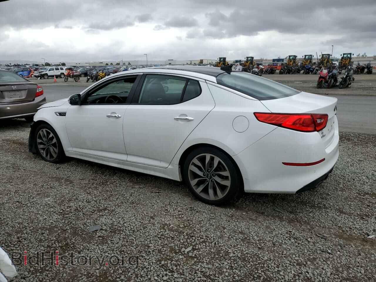 2015 KIA OPTIMA - VIN: 5XXGR4A65FG426823 - Фото 2