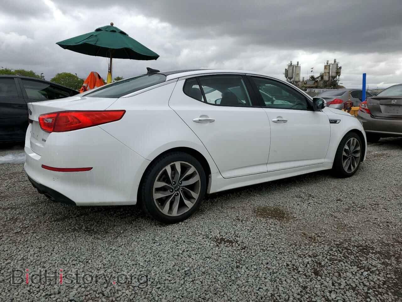 2015 KIA OPTIMA - VIN: 5XXGR4A65FG426823 - Фото 3