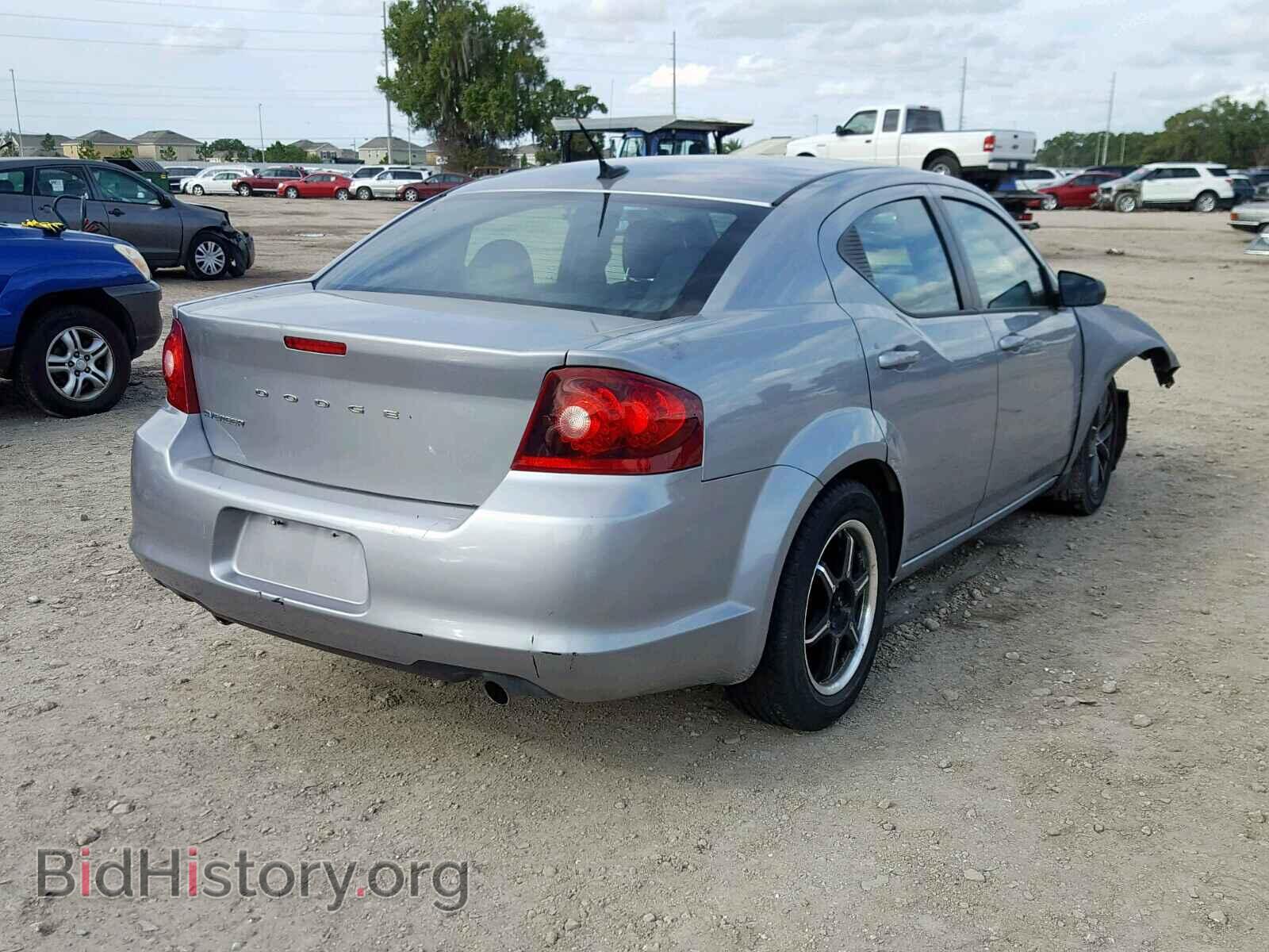 2013 DODGE AVENGER - VIN: 1C3CDZAG4DN750662 - Фото 4