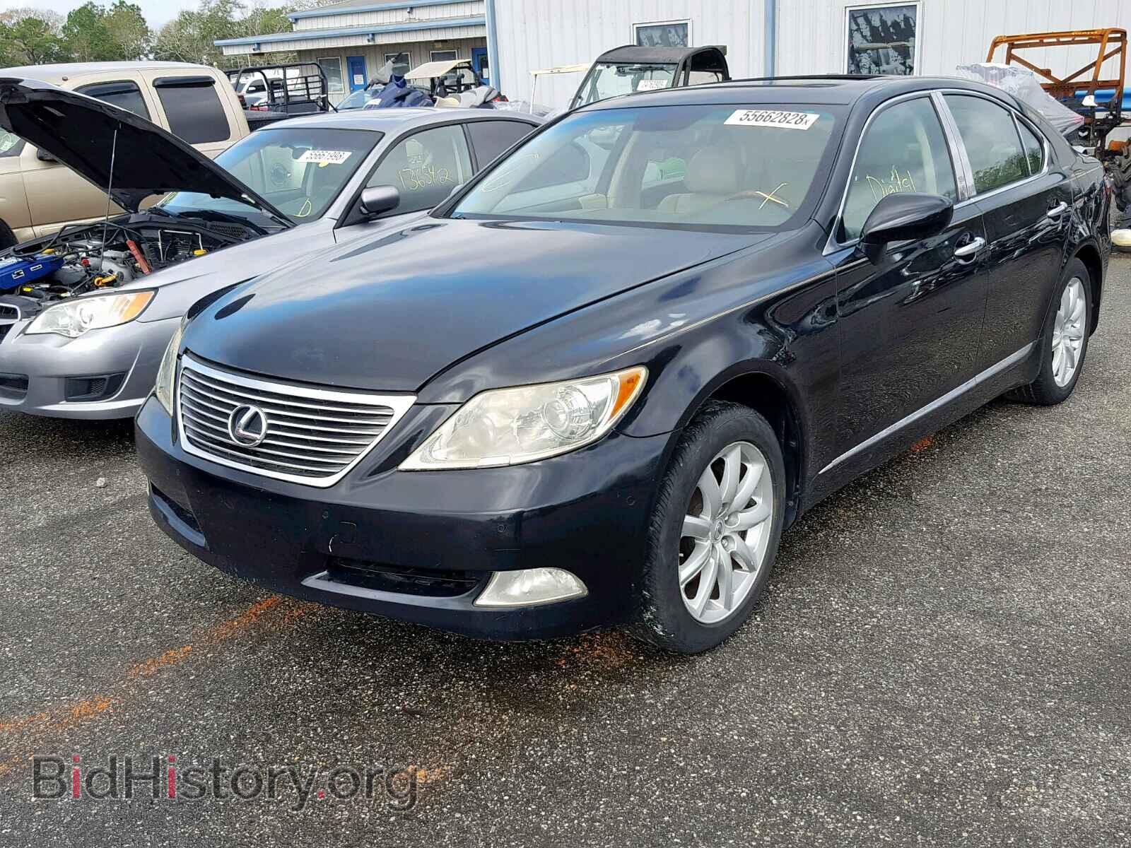 2008 LEXUS LS460 - VIN: JTHBL46F485061738 - Фото 2