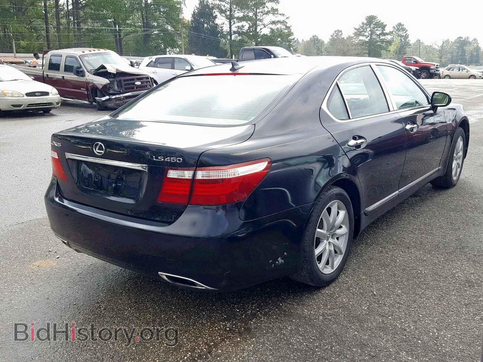 2008 LEXUS LS460 - VIN: JTHBL46F485061738 - Фото 4