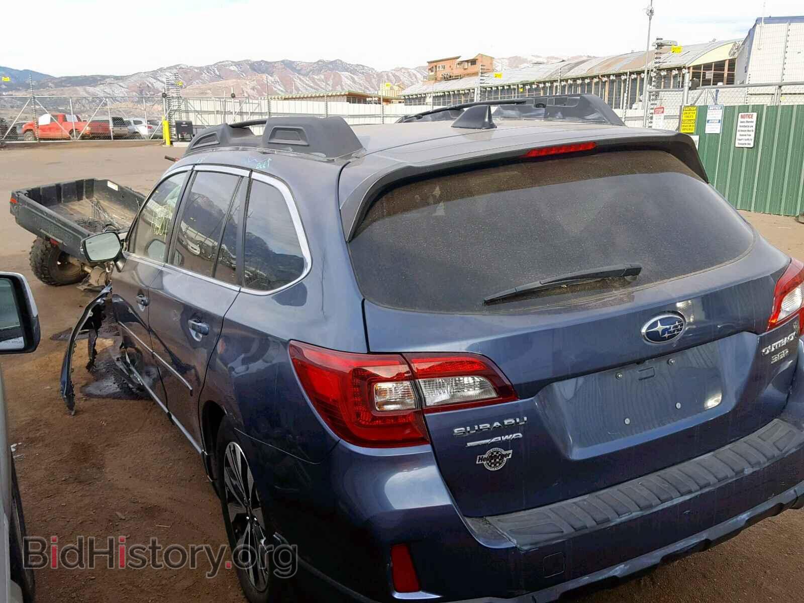 2016 SUBARU OUTBACK 3. - VIN: 4S4BSENC2G3280723 - Фото 3