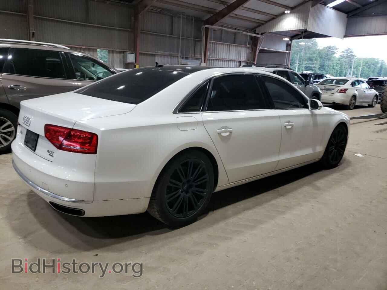 2014 AUDI A8 - VIN: WAUR2AFD1EN005555 - Фото 3