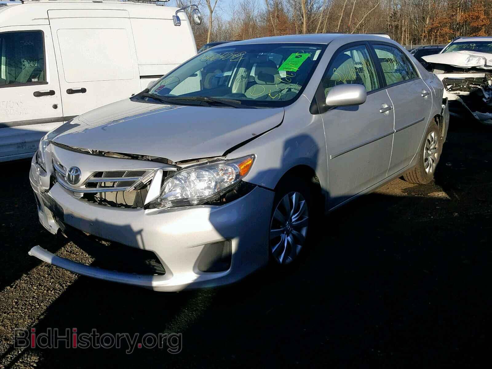 2013 TOYOTA COROLLA BA - VIN: 2T1BU4EE9DC090835 - Фото 2