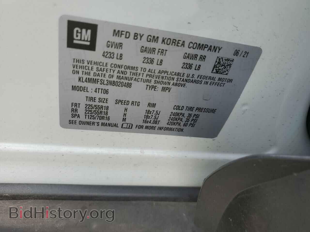2022 BUICK ENCORE - VIN: KL4MMFSL3NB020488 - Фото 12