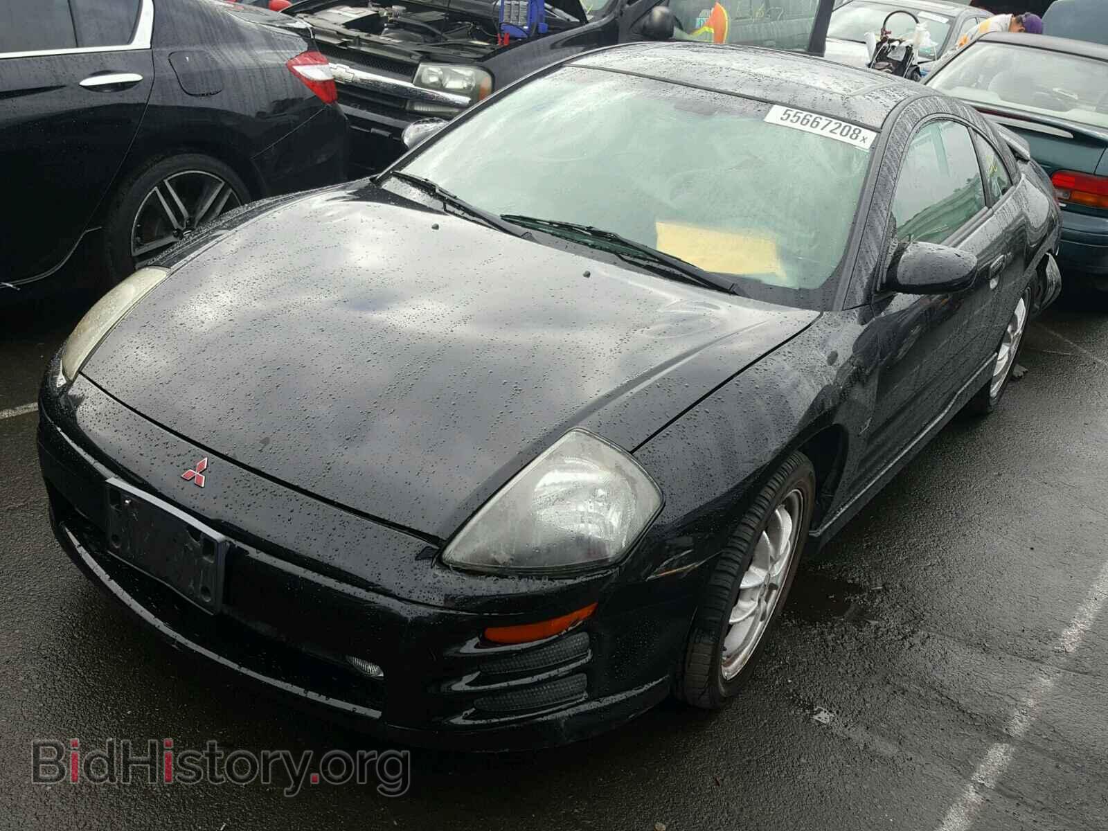 2001 MITSUBISHI ECLIPSE - VIN: 4A3AC54H91E191816 - Фото 2