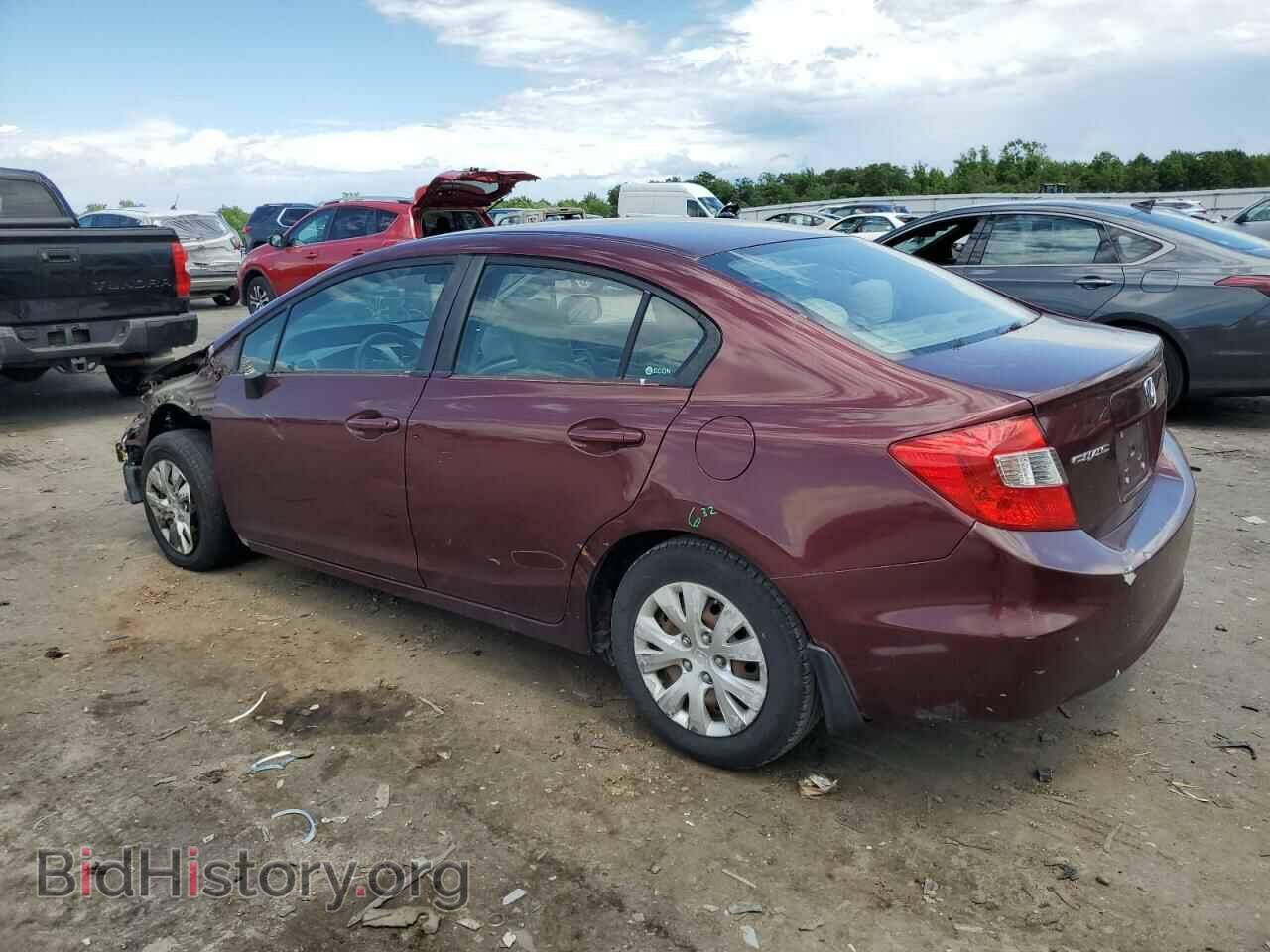 2012 HONDA CIVIC - VIN: 19XFB2F52CE105606 - Фото 2