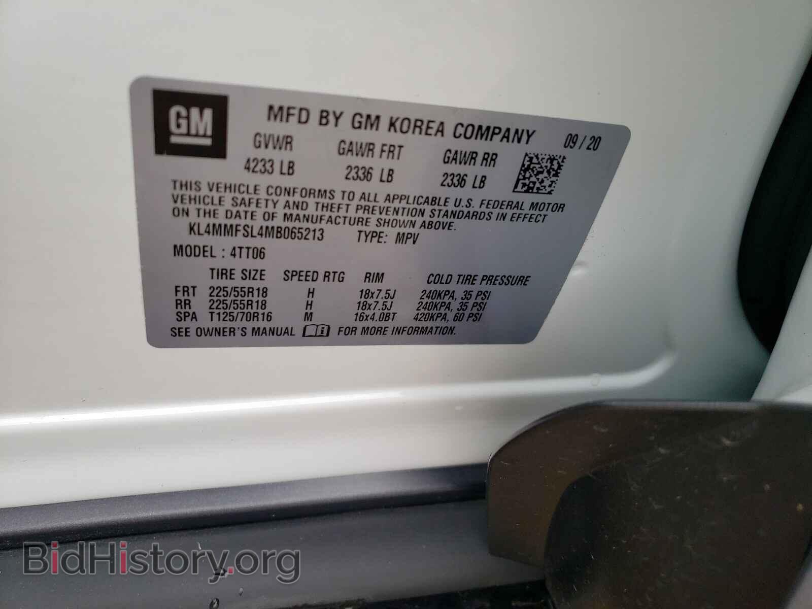 2021 BUICK ENCORE - VIN: KL4MMFSL4MB065213 - Photo 10