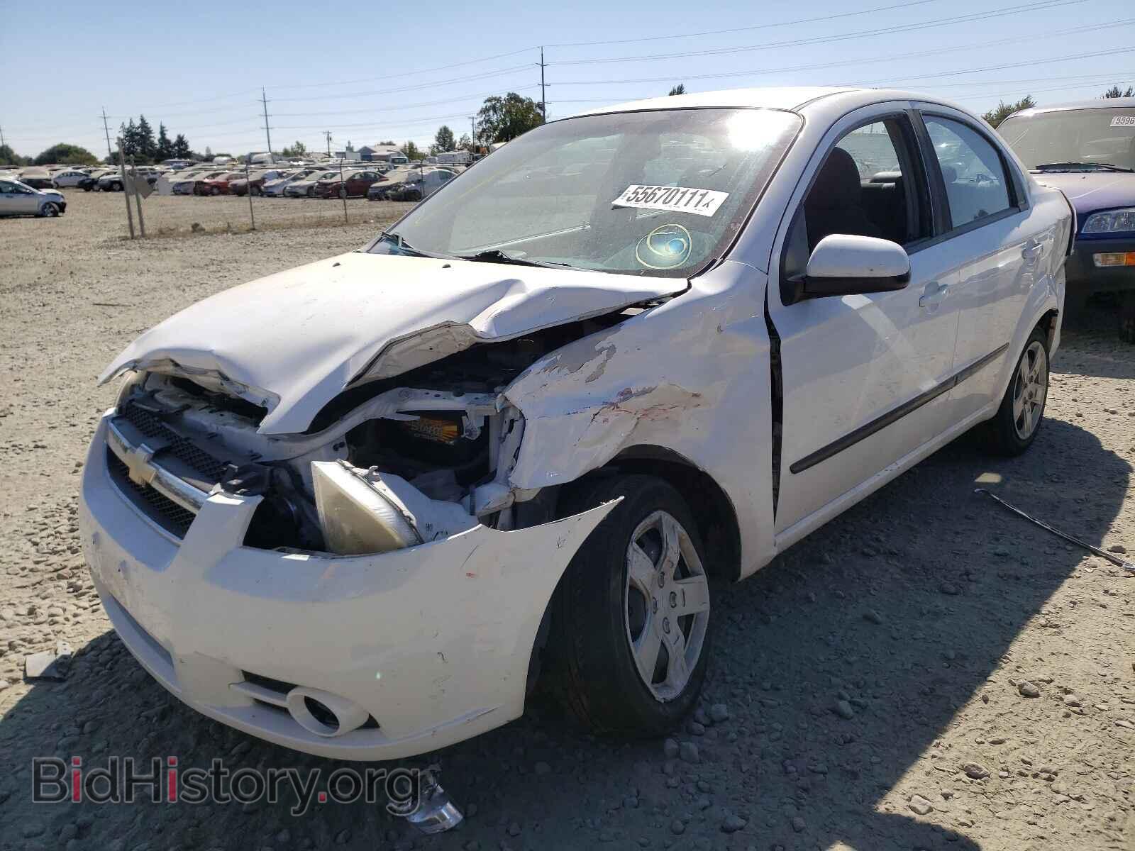 2010 CHEVROLET AVEO - VIN: KL1TG5DE2AB044347 - Фото 2