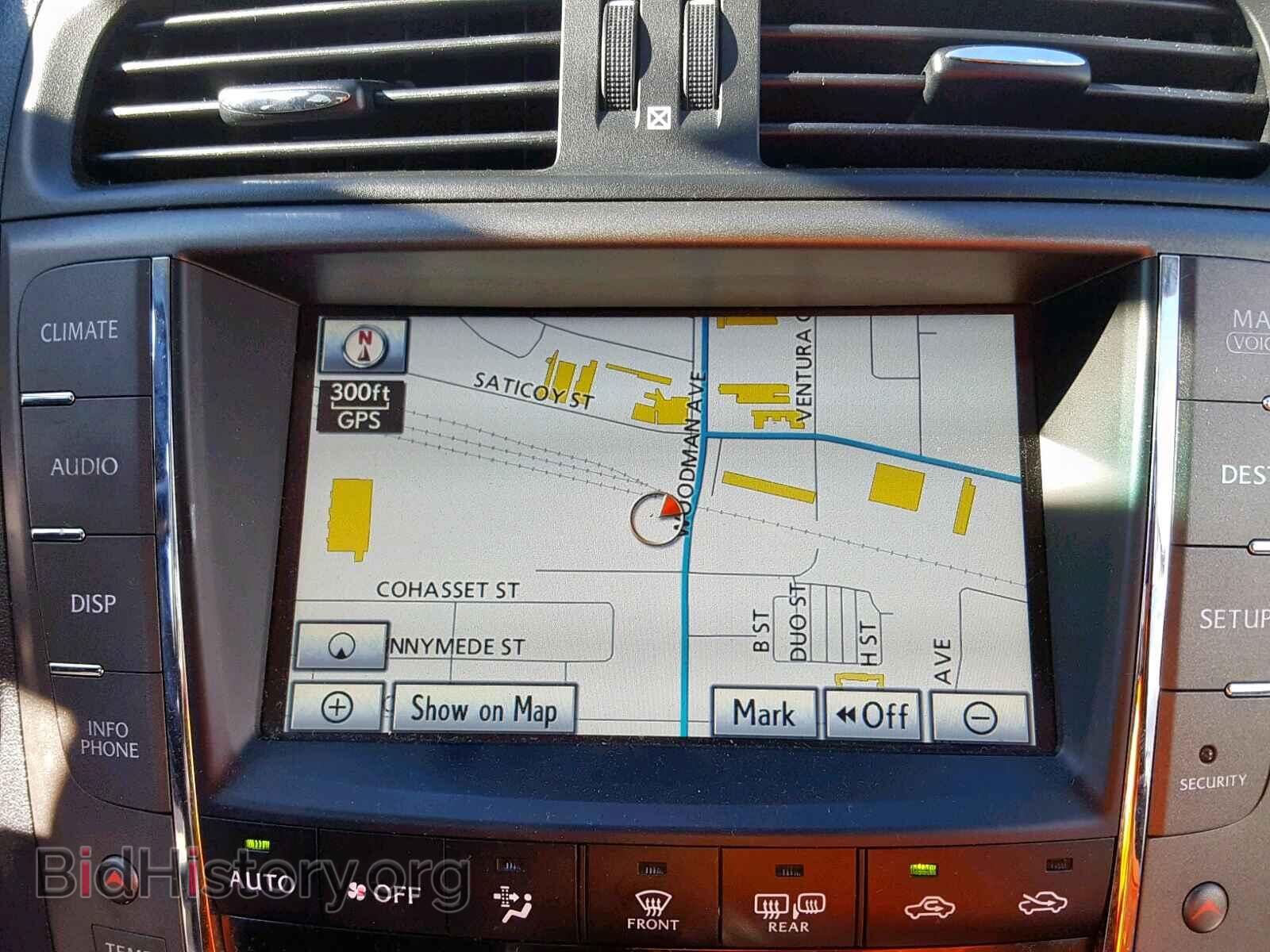2012 LEXUS IS 250 - VIN: JTHBF5C20C5166980 - Фото 9