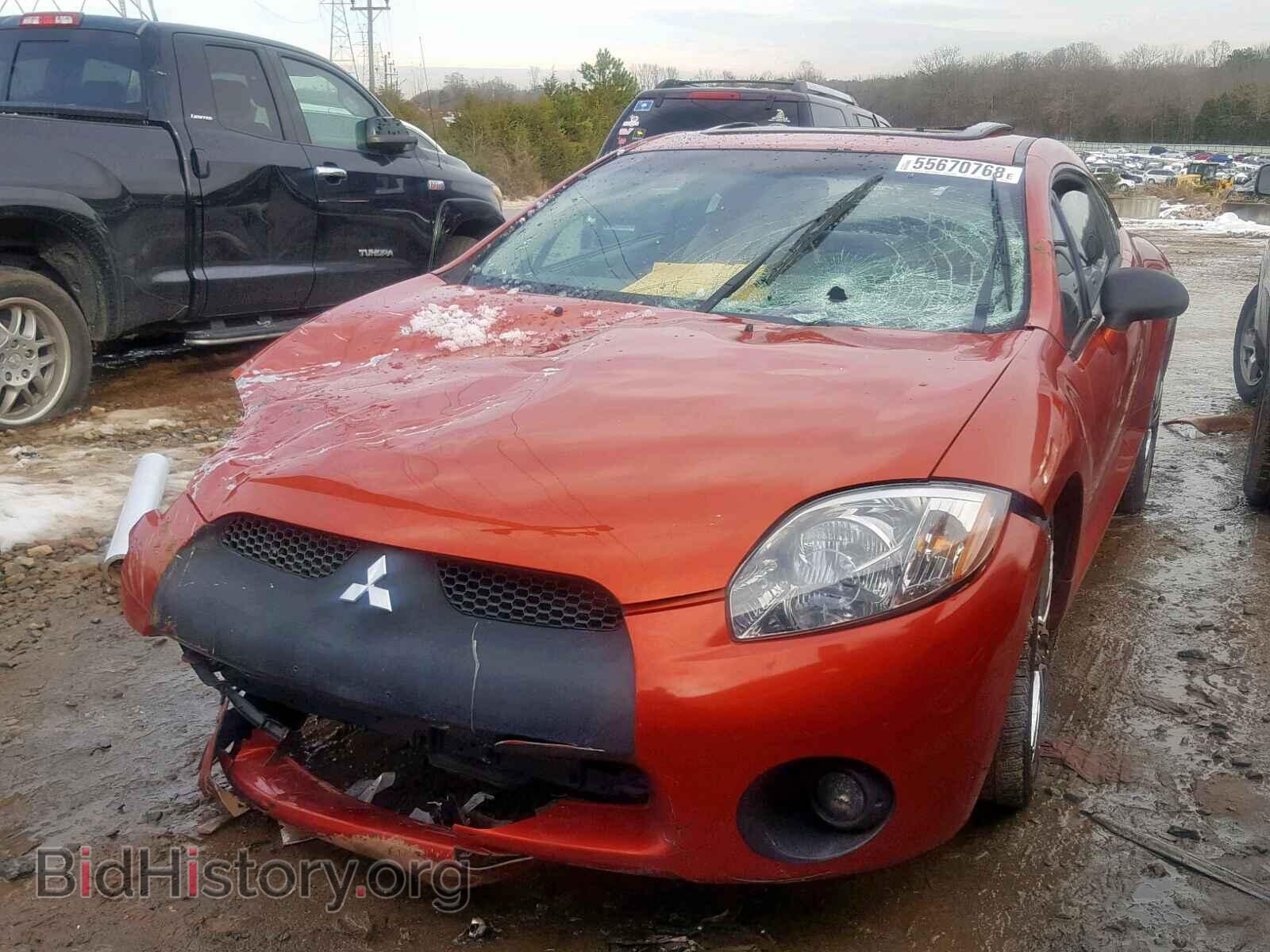 2006 MITSUBISHI ECLIPSE - VIN: 4A3AK34T06E019581 - Photo 2