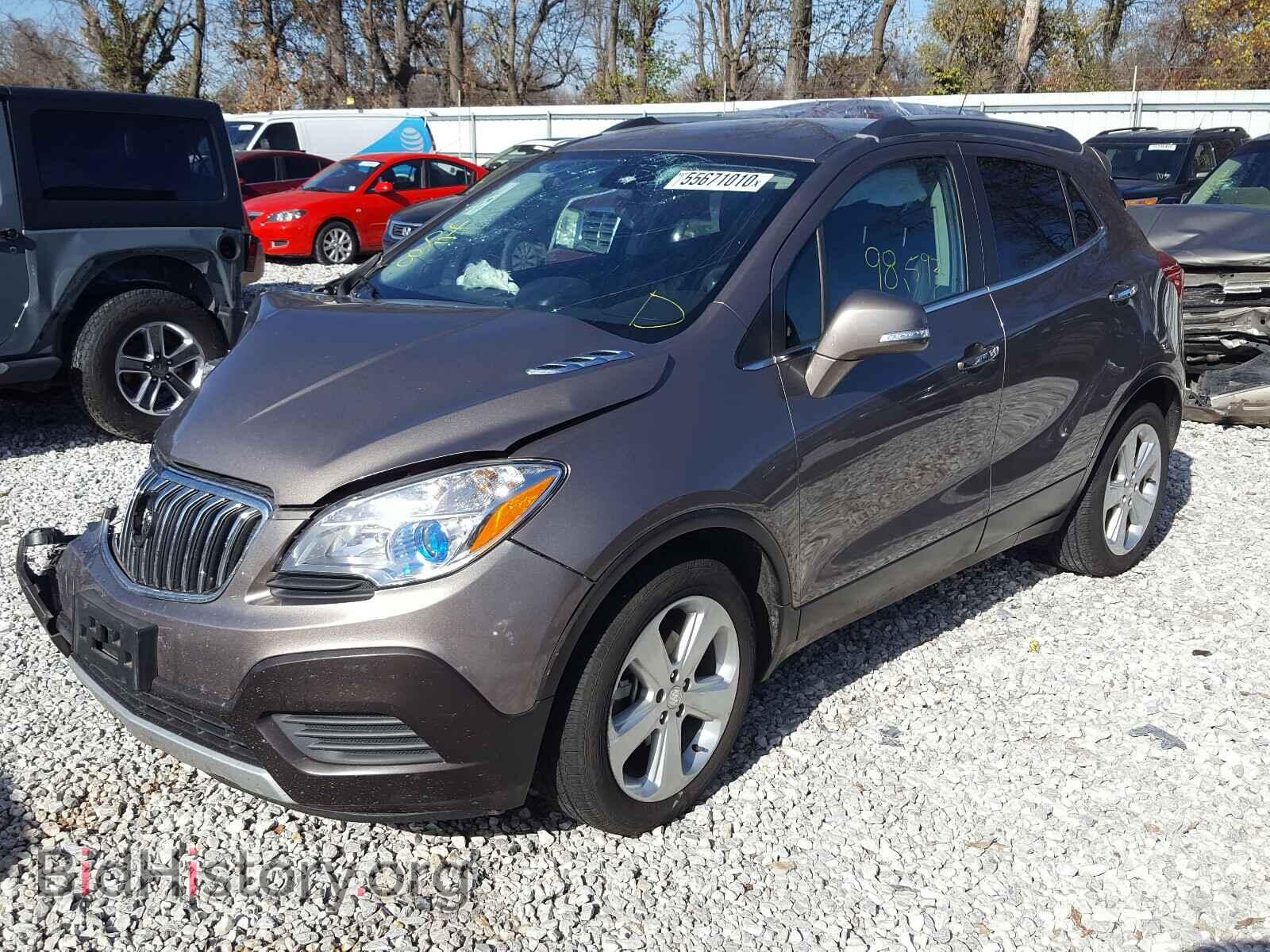 2015 BUICK ENCORE - VIN: KL4CJASB2FB170320 - Фото 2