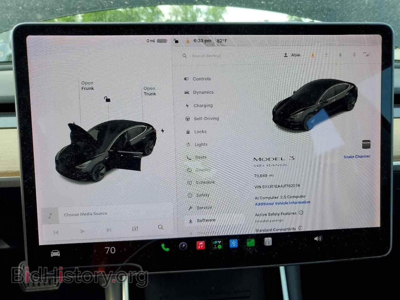 2018 TESLA MODEL 3 - VIN: 5YJ3E1EA4JF152274 - Photo 9