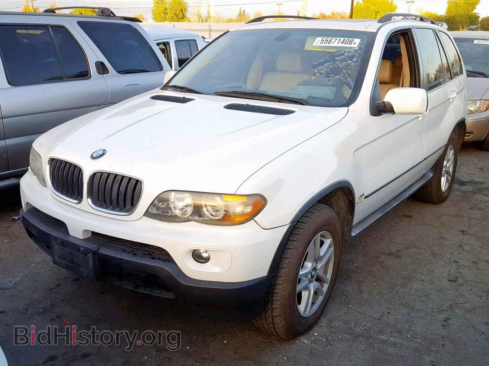 2006 BMW X5 - VIN: 5UXFA13586LY24743 - Фото 2