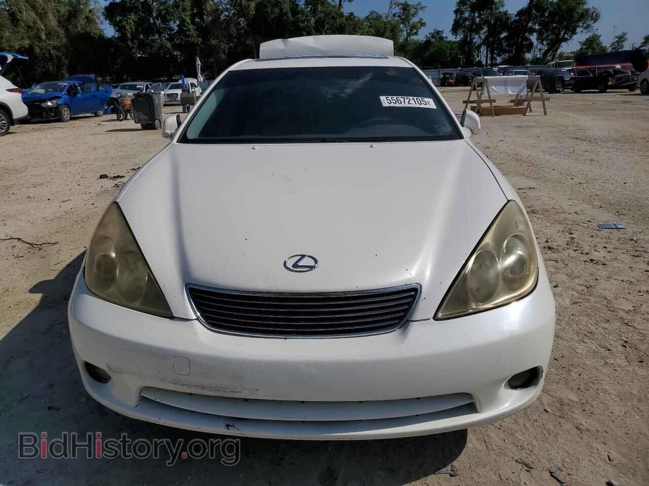 2005 LEXUS ES330 - VIN: JTHBA30G355105676 - Фото 5