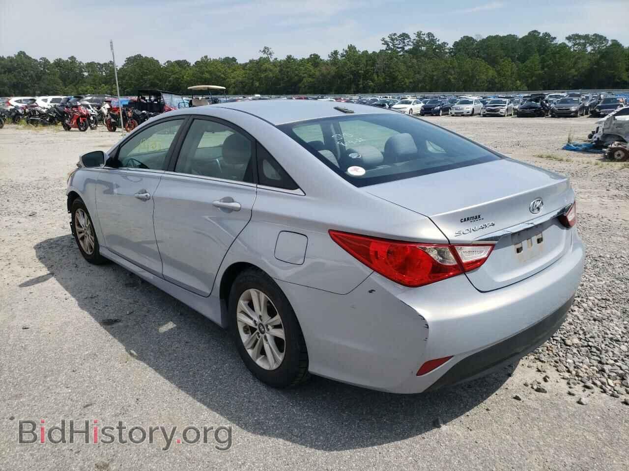 2014 HYUNDAI SONATA - VIN: 5NPEB4AC0EH915005 - Фото 3