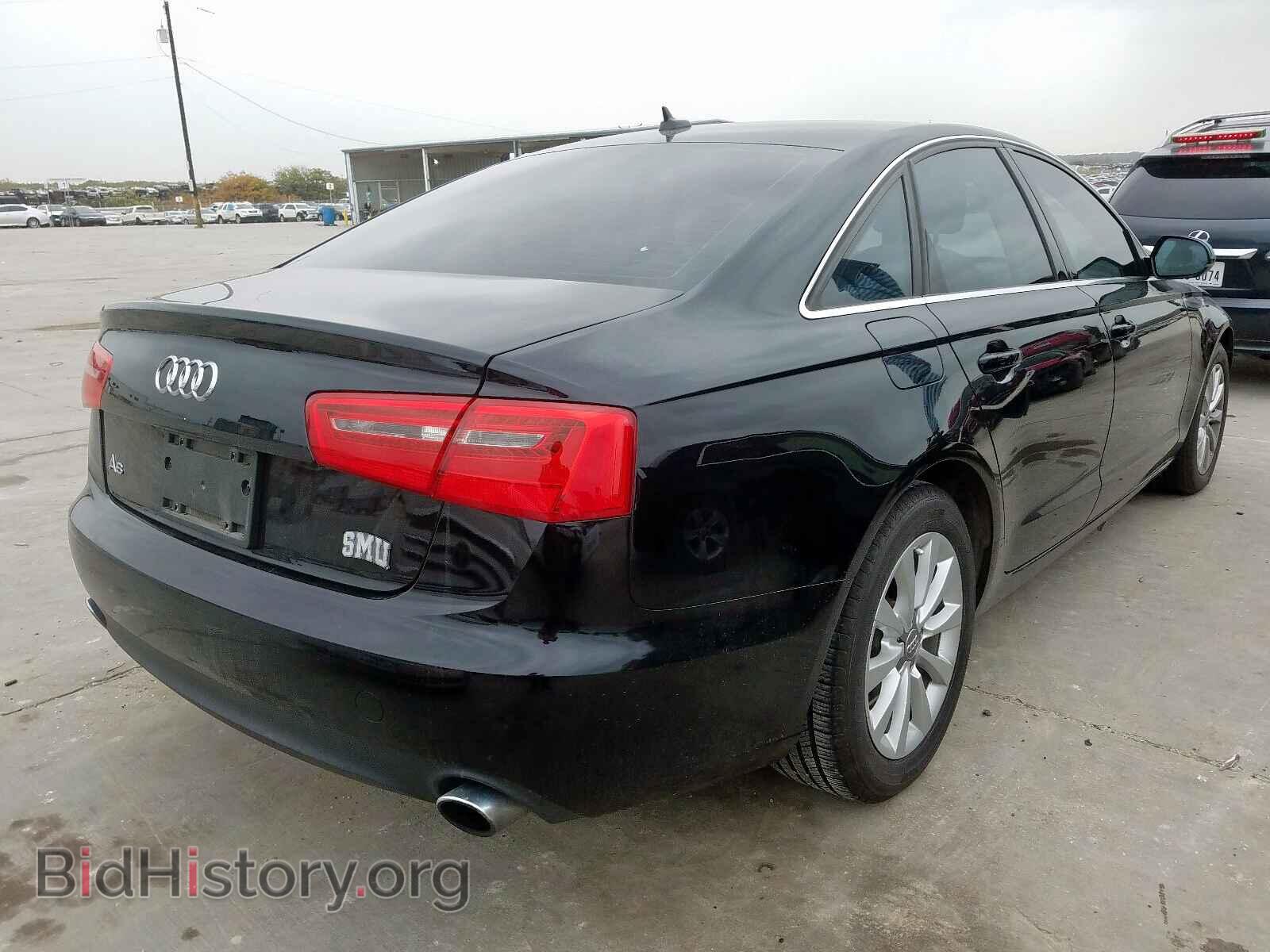 2013 AUDI A6 - VIN: WAUCFAFC3DN130542 - Фото 4