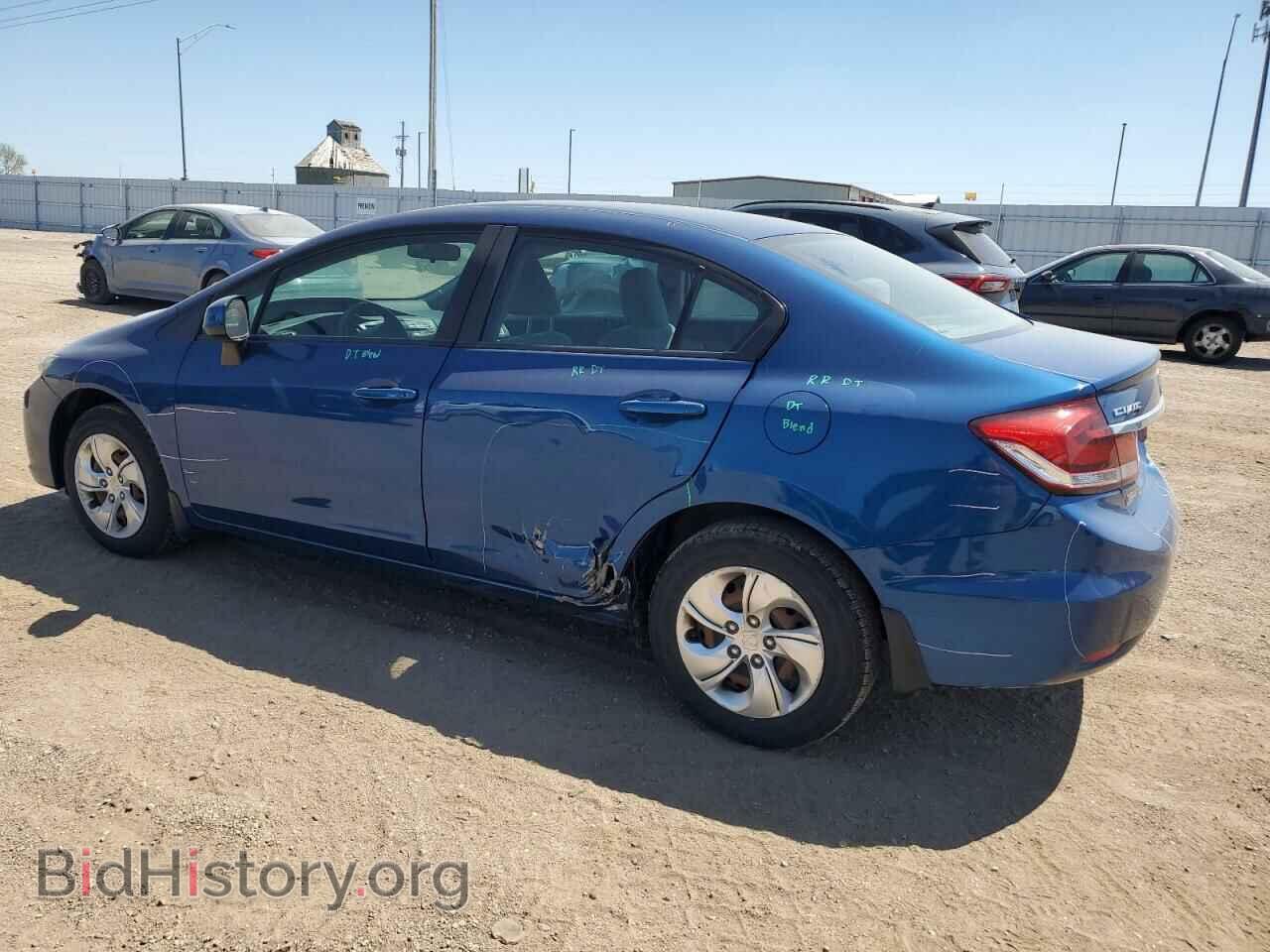 2013 HONDA CIVIC - VIN: 2HGFB2F58DH563187 - Фото 2