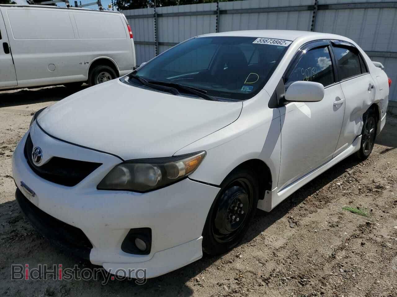 2011 TOYOTA COROLLA - VIN: 2T1BU4EE6BC632549 - Фото 2