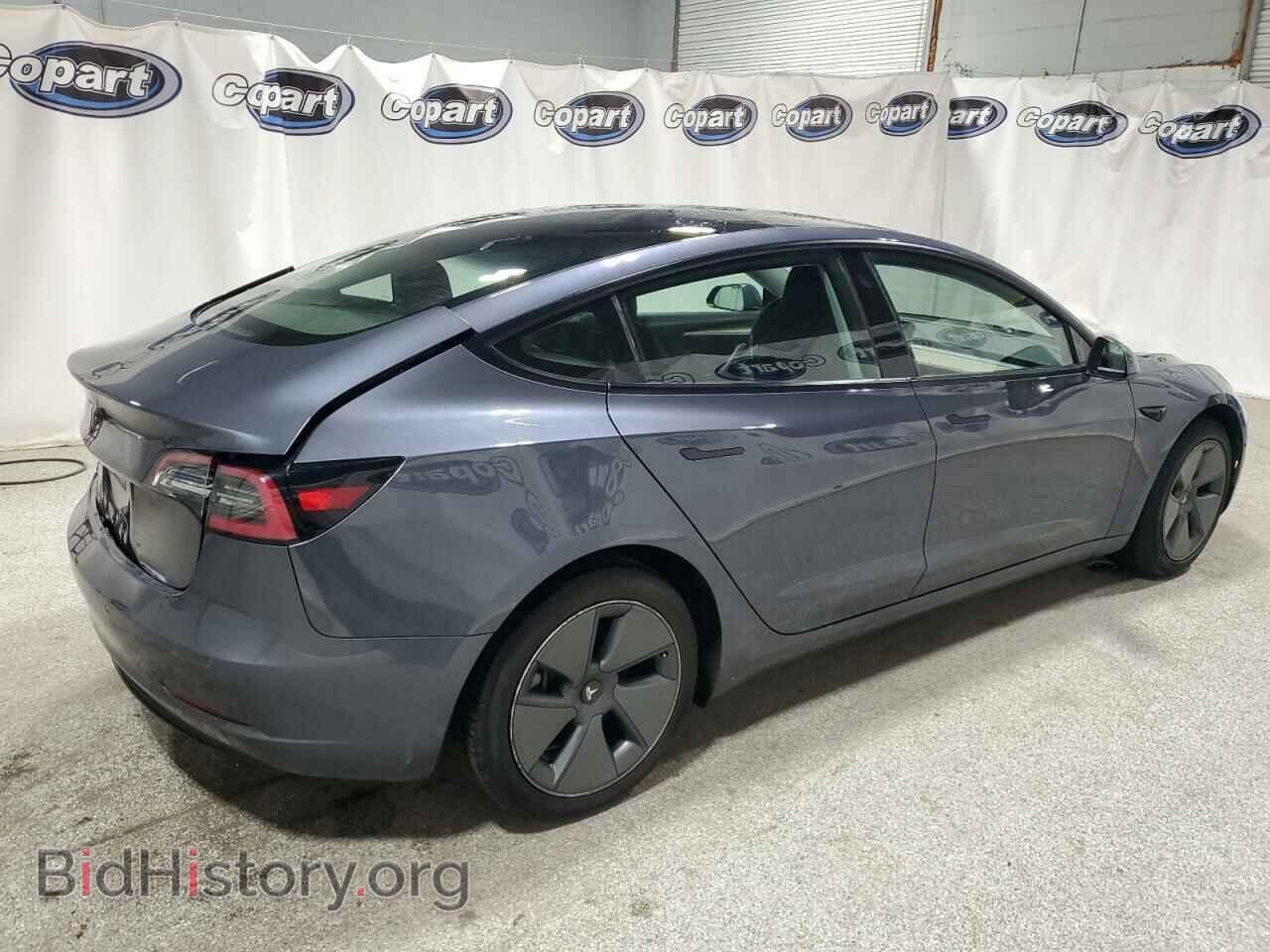 2022 TESLA MODEL 3 - VIN: 5YJ3E1EA8NF287506 - Фото 3