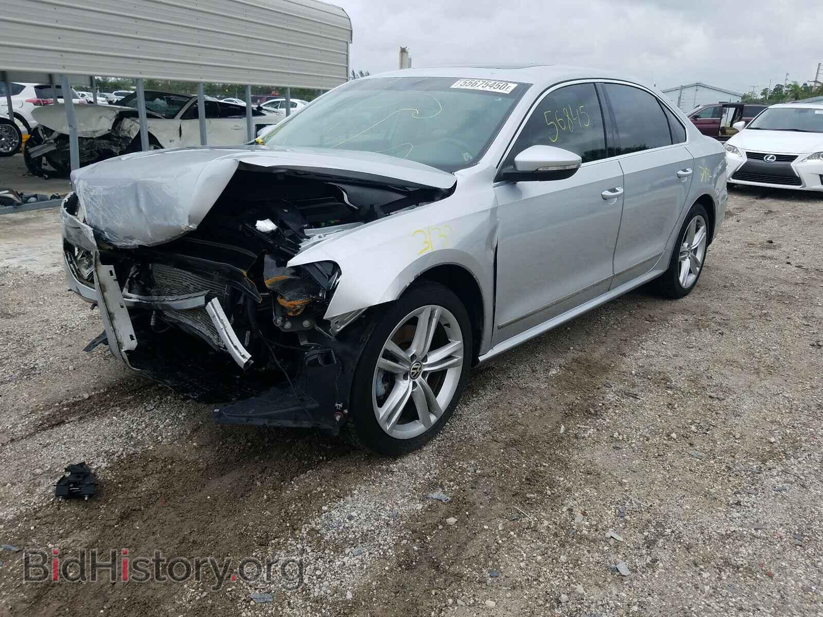 2012 VOLKSWAGEN PASSAT - VIN: 1VWCN7A30CC027604 - Фото 2