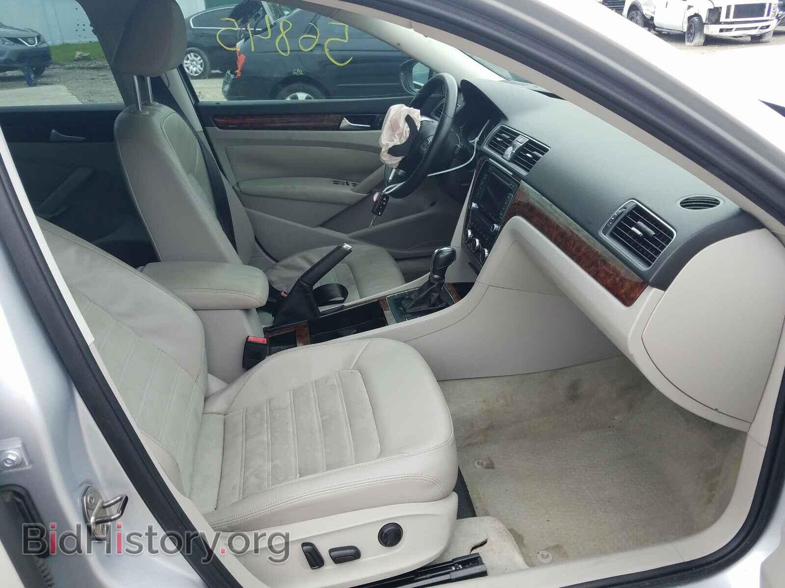 2012 VOLKSWAGEN PASSAT - VIN: 1VWCN7A30CC027604 - Фото 5