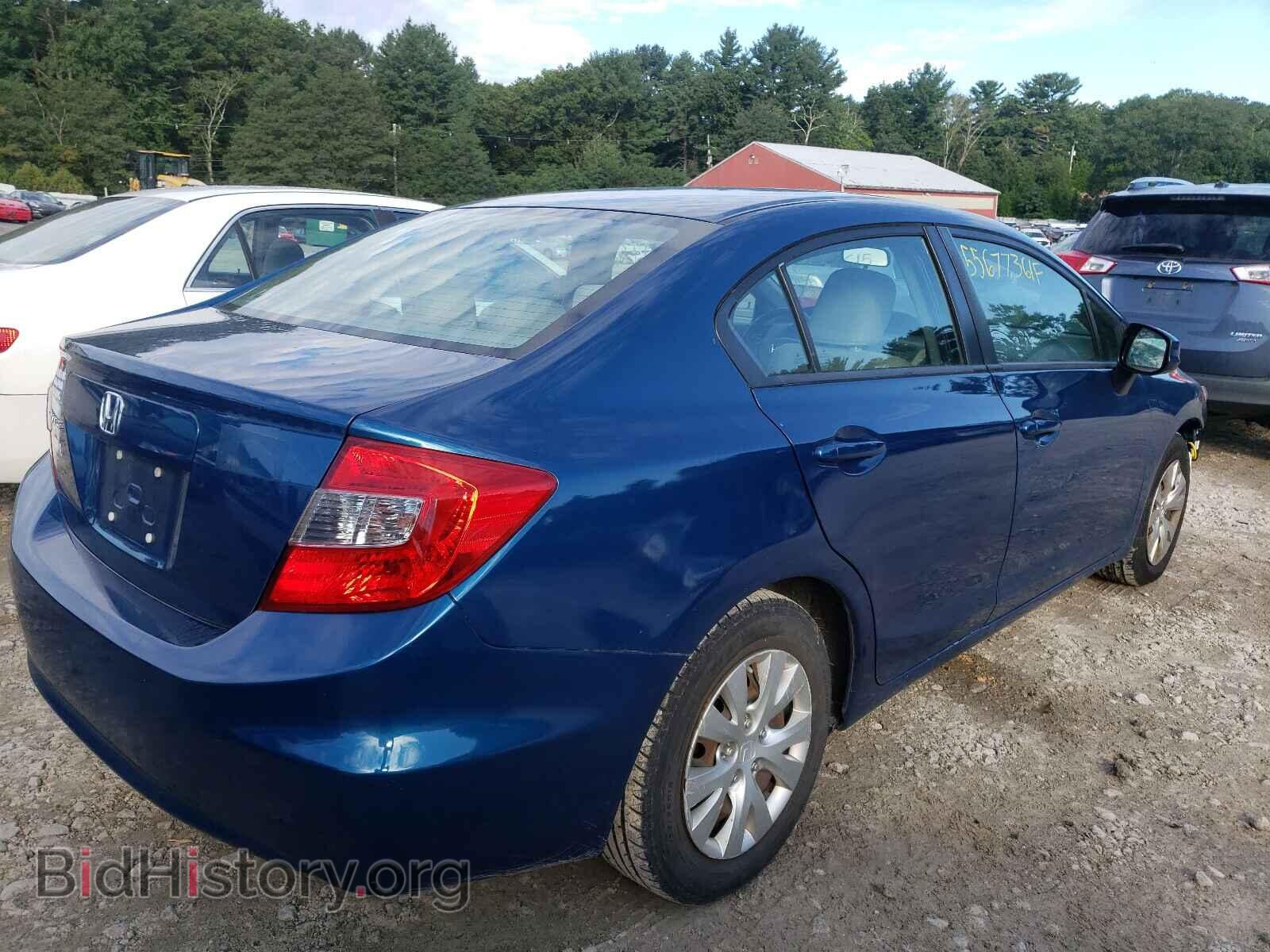 2012 HONDA CIVIC - VIN: 19XFB2F57CE367802 - Photo 4
