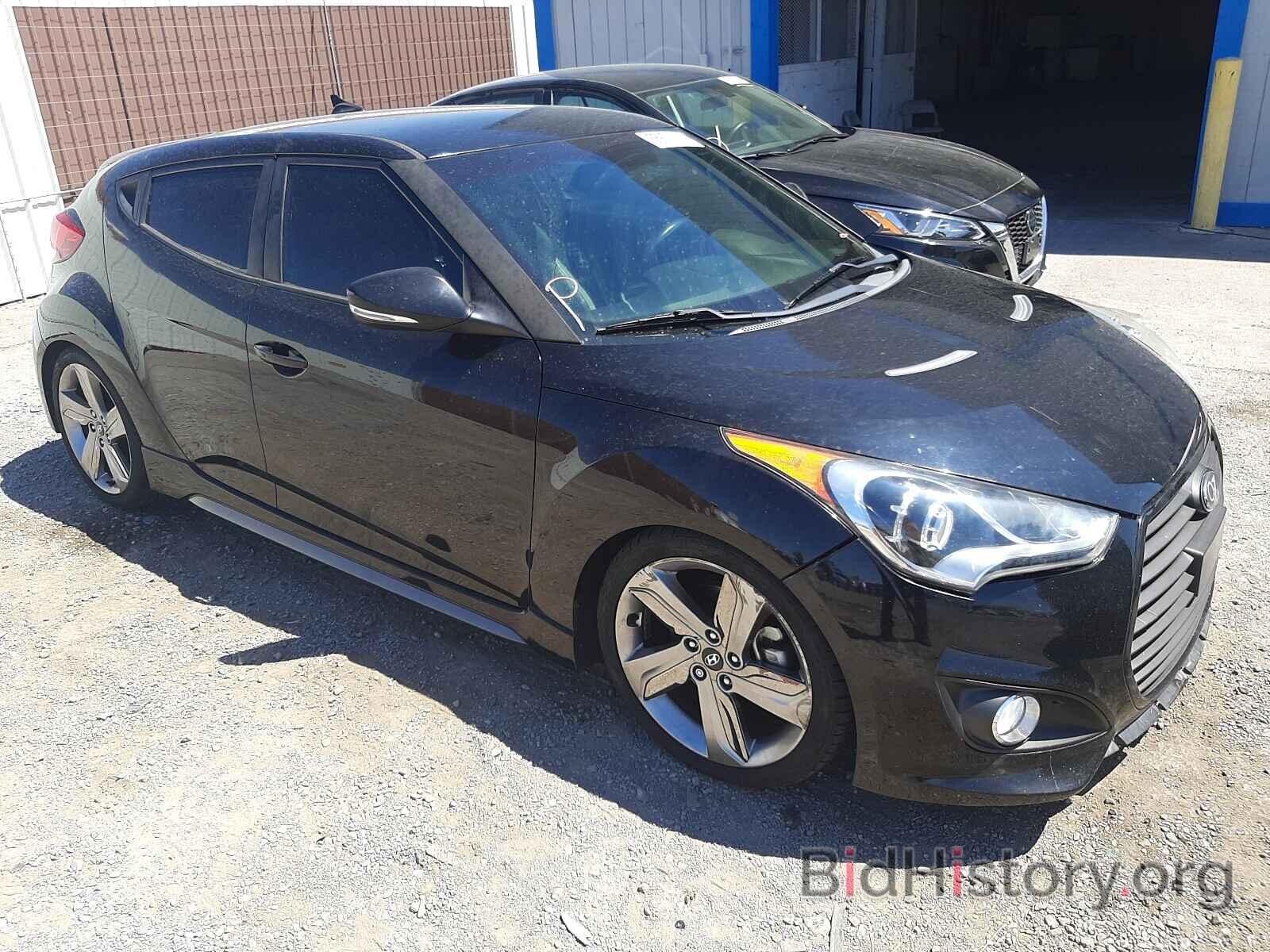 Photo KMHTC6AE8DU169825 - HYUNDAI VELOSTER 2013