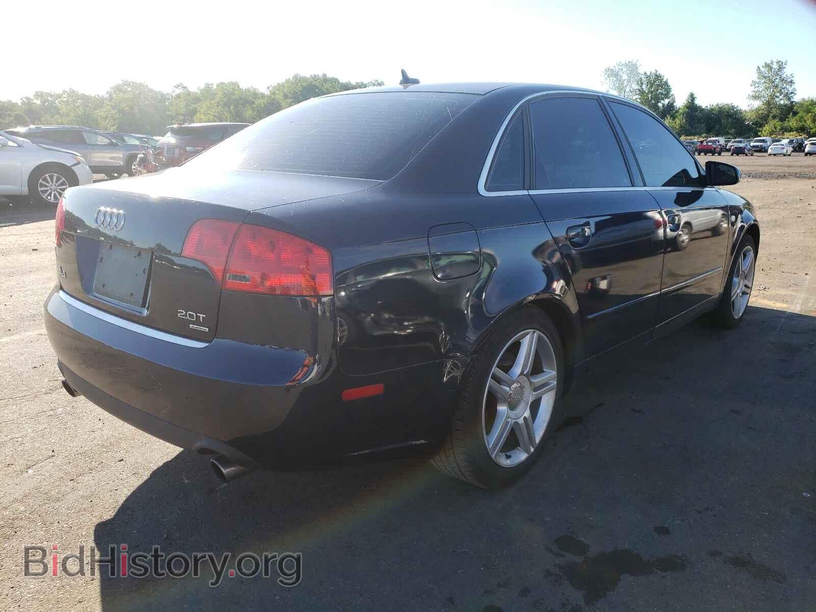 2007 AUDI A4 - VIN: WAUDF78E97A038319 - Фото 4