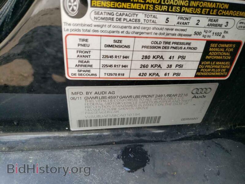 2012 Audi A3 (VIN WAUBJAFM8CA010194) — фото 12 из 12