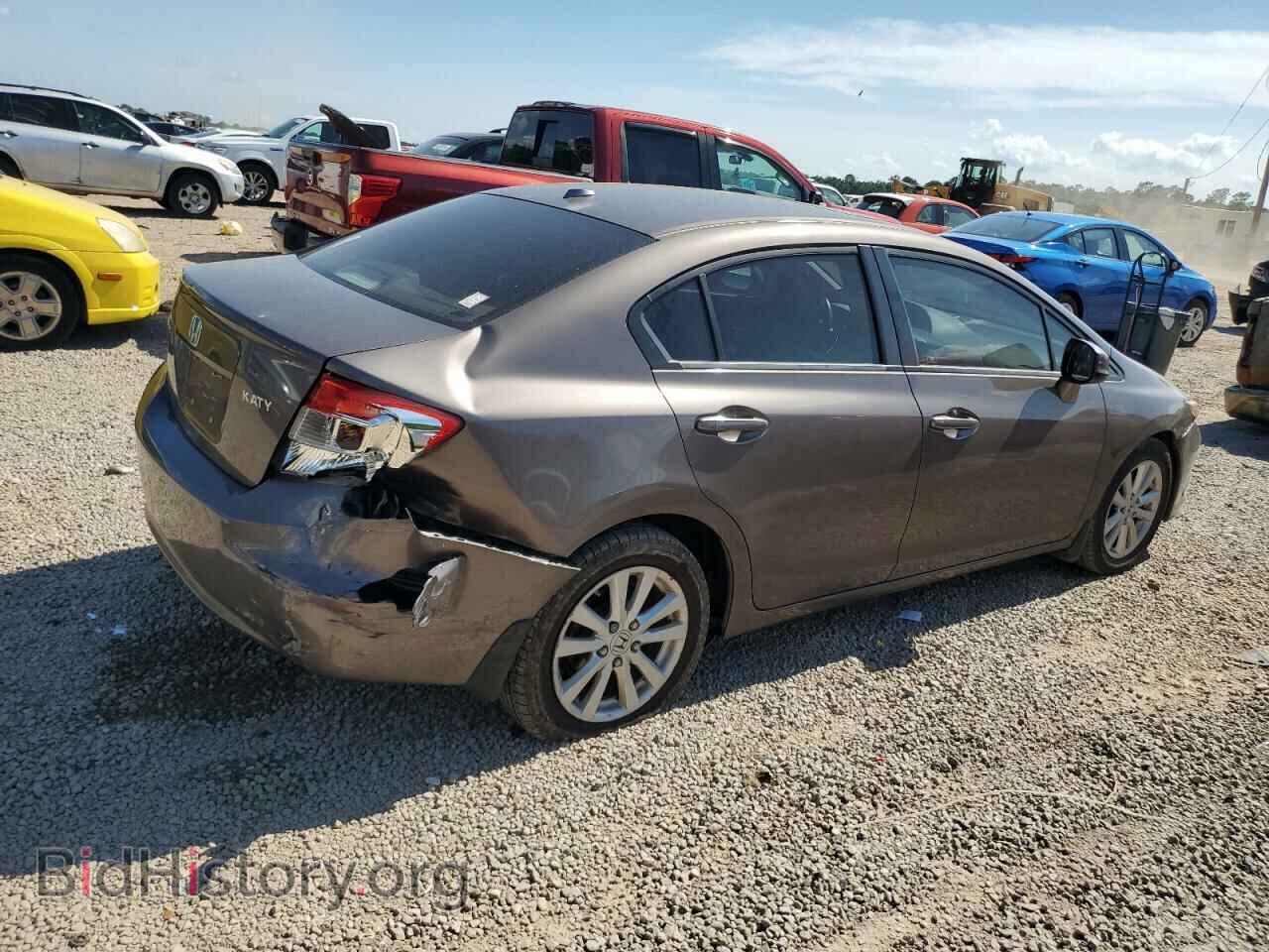 2012 HONDA CIVIC - VIN: 2HGFB2F90CH528502 - Фото 3