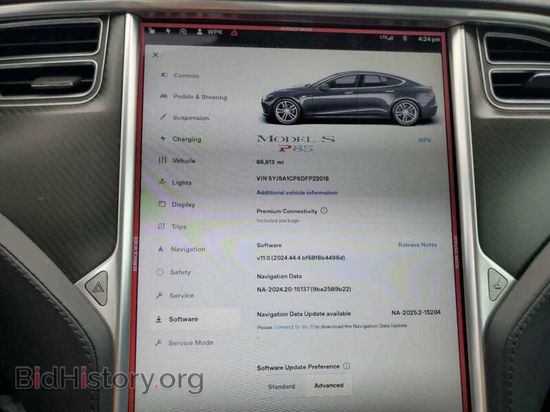 2013 Tesla MODEL S (VIN 5YJSA1CP6DFP22018) — фото 9 из 15